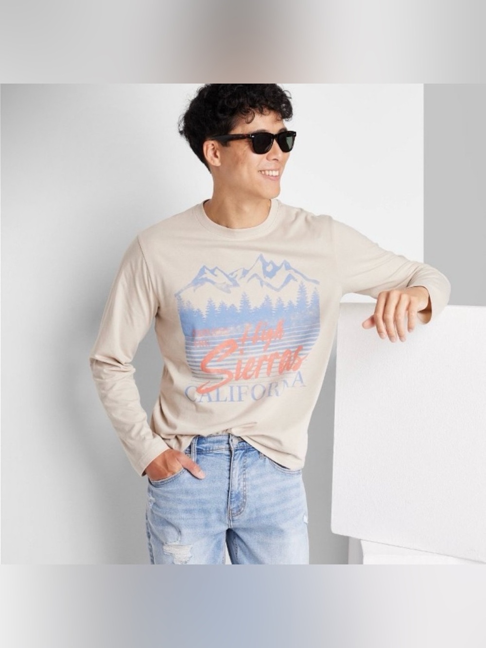 New With Tags Original Use High Sierras California Long Sleeve T-Shirt